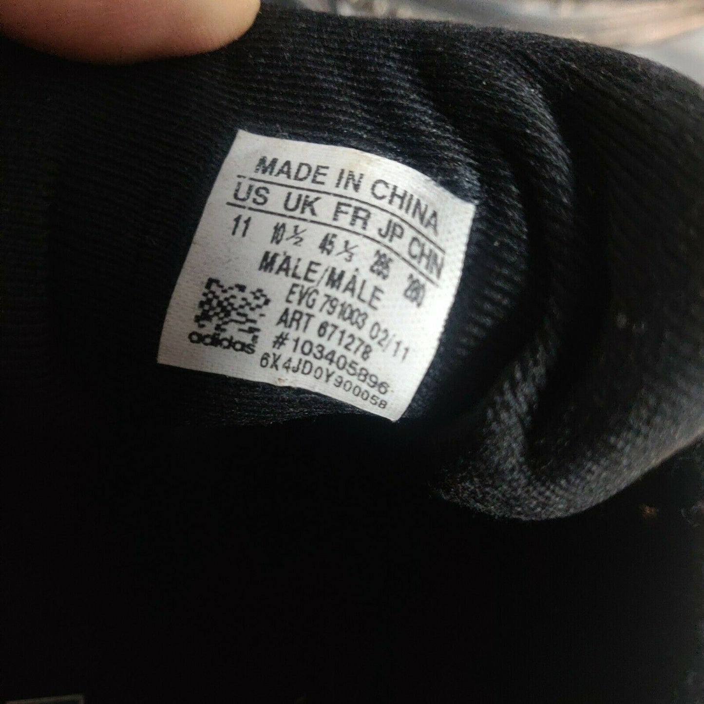 Adidas Green Star Black Fitfoam Climaproof Golf Shoes Men Size UK 10.5