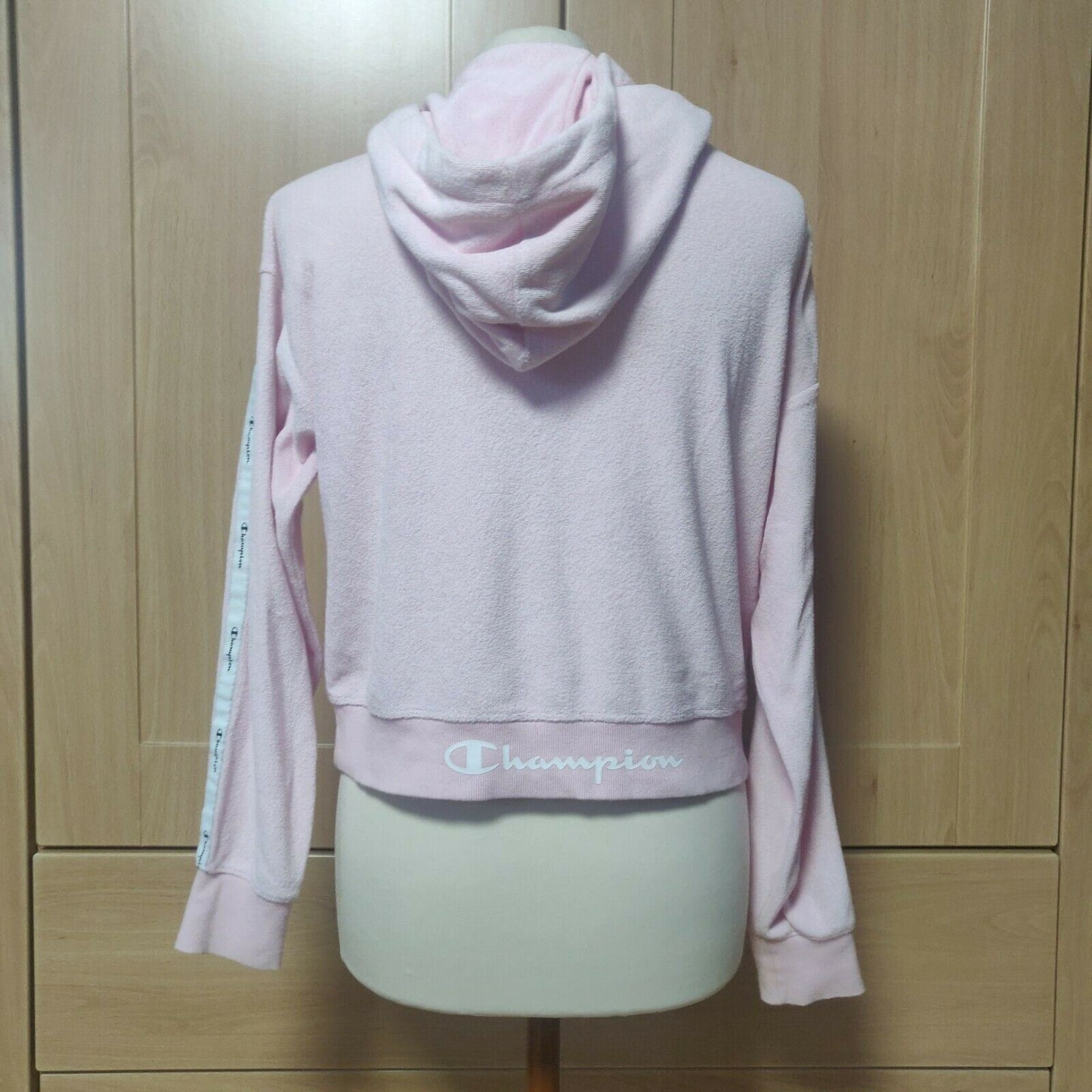 Champions Pink Pullover Hoodie Women Size Small