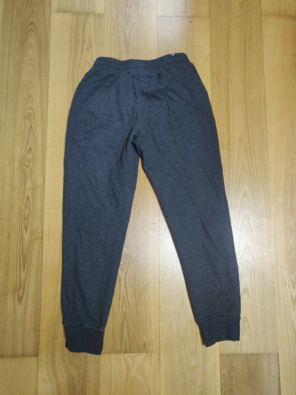 Puma Grey Joggers Sweatpants Tracksuit Bottoms Men Size Small