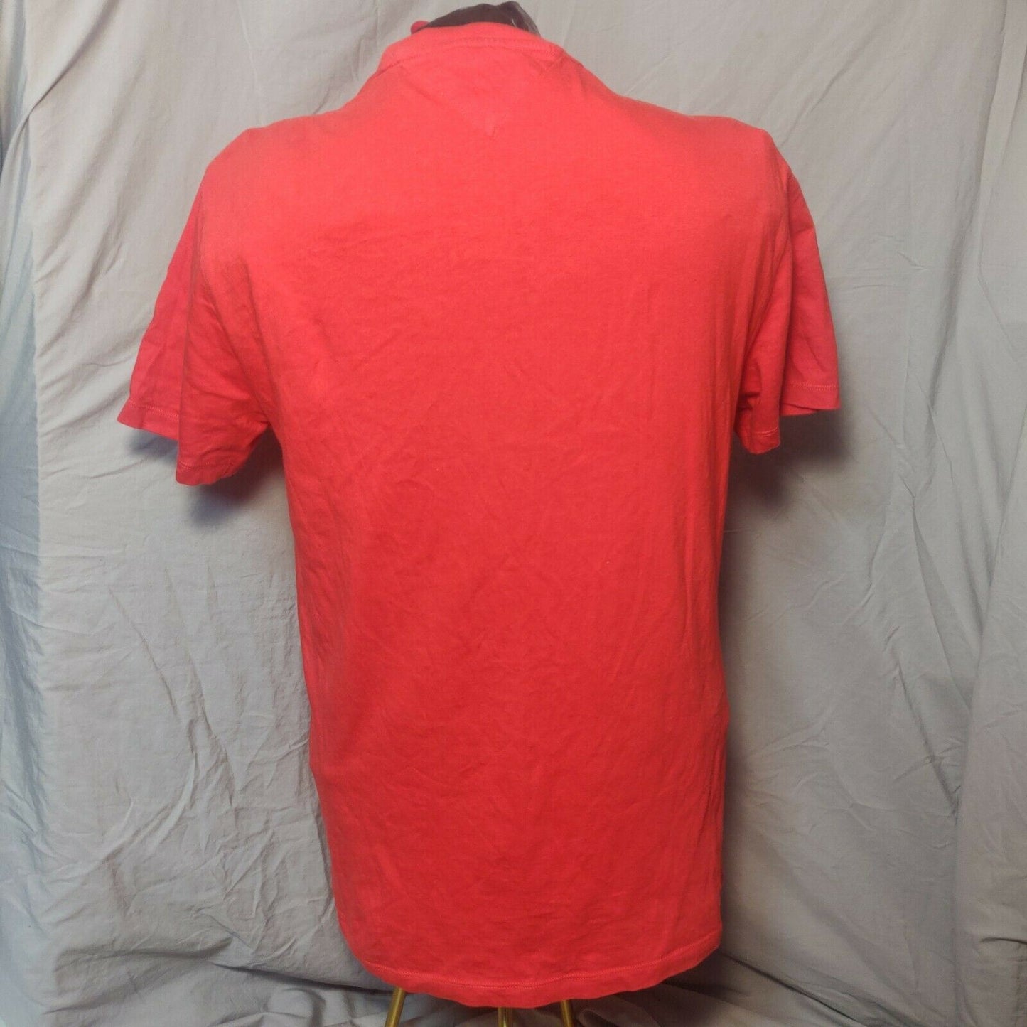Tommy Hilfiger Red T-shirt Short Sleeve Men Size Large