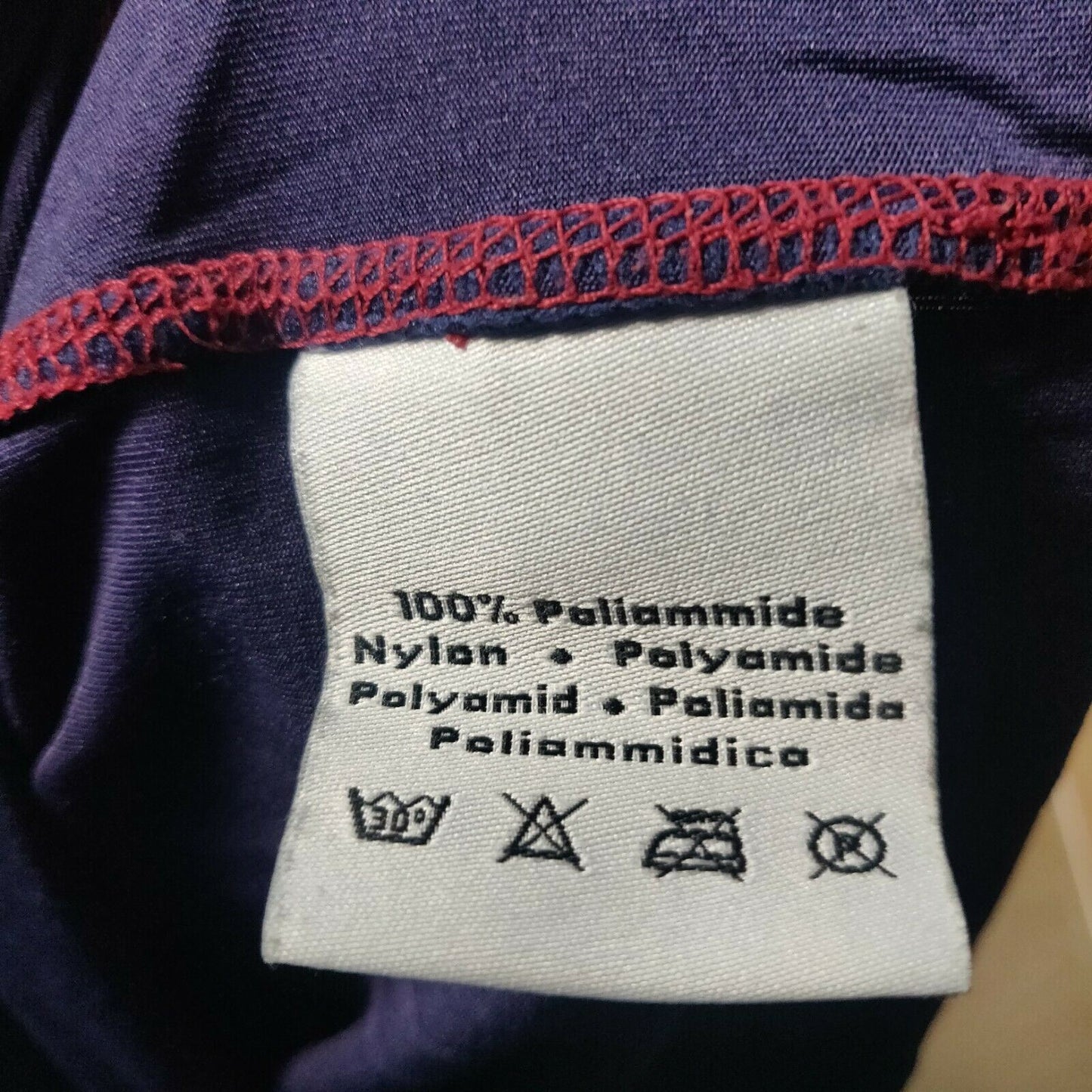 AS Roma Purple Kappa Jersey Short Sleeve Men Size XXL