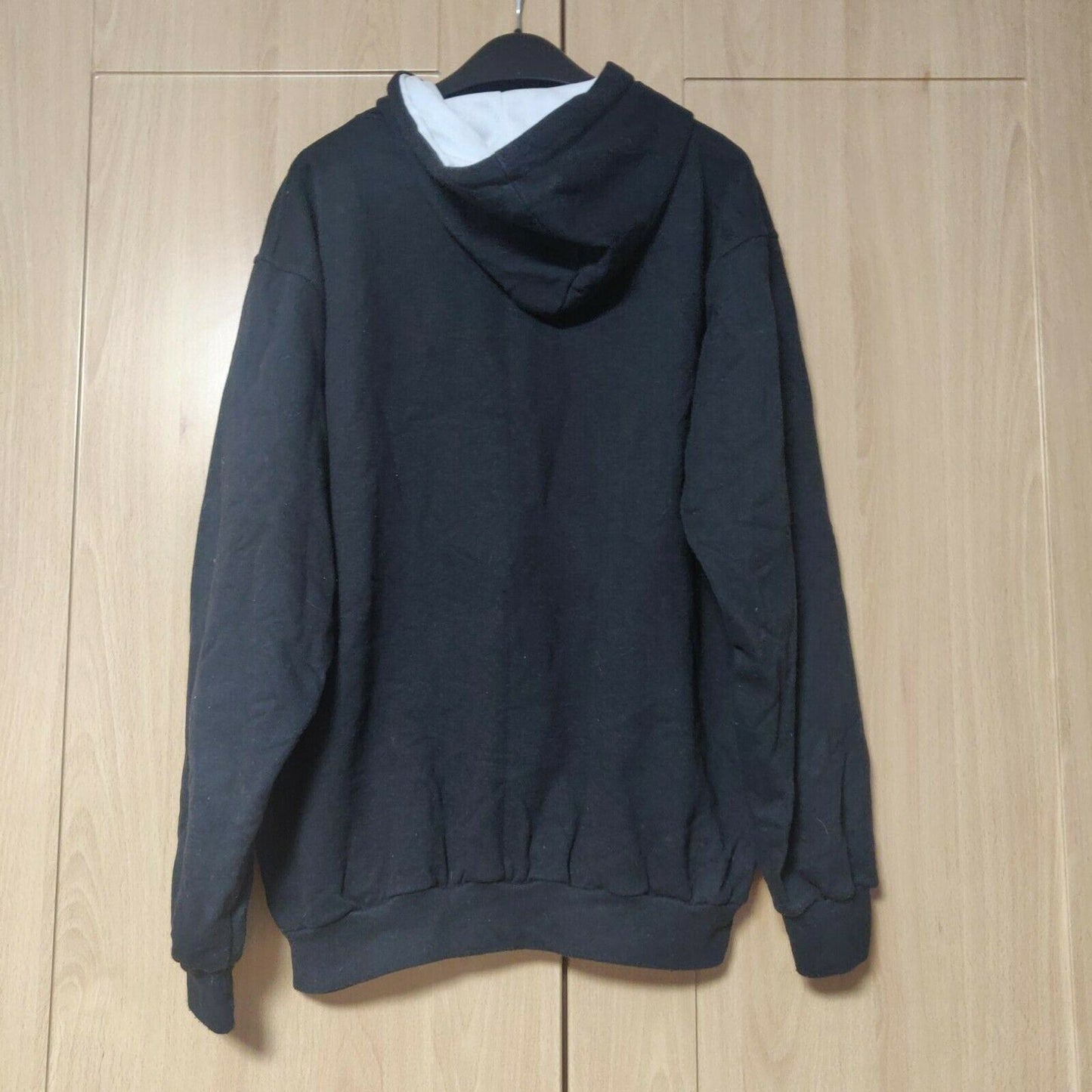 Classic Rider Vintage Black Pullover Hoodie Men Size Large