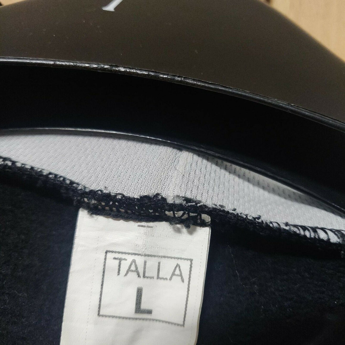 Classic Rider Vintage Black Pullover Hoodie Men Size Large