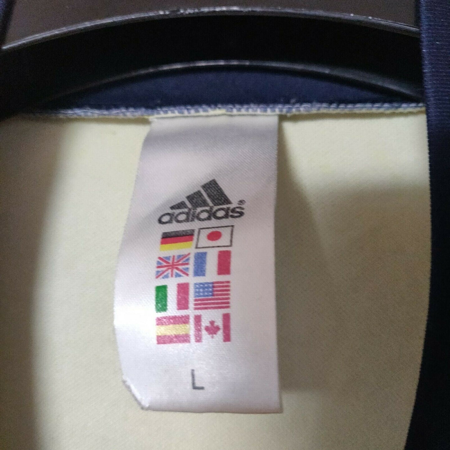 Fenerbahce Yellow Adidas Football Jersey Short Sleeve Men Size Large