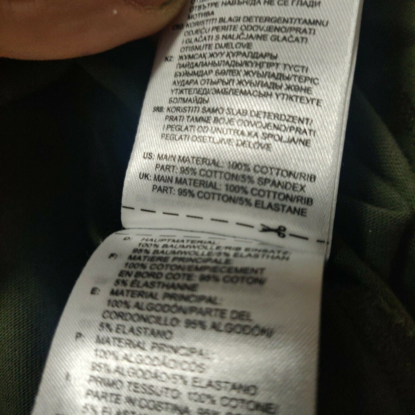 Adidas Green 3 Stripes T-Shirt Women Size UK 6