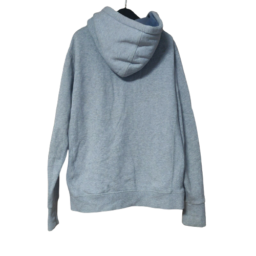 Big Start Vintage Grey Pullover Hoodie Full Zip Men Size Medium