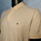 Tommy Hilfiger Coral Pink Polo Custom Fit Men Size Large