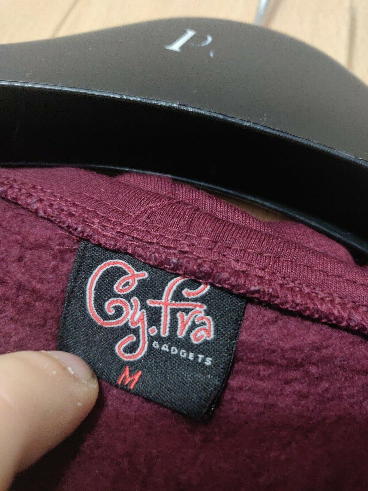 Universita Roma Burgundy Pullover Hoodie Men Size Medium