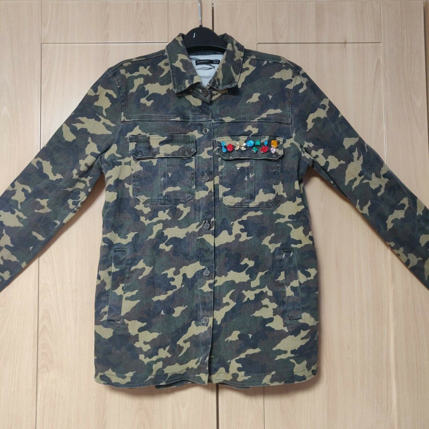 Goldenim Camo Vintage Shirt Women Size Medium