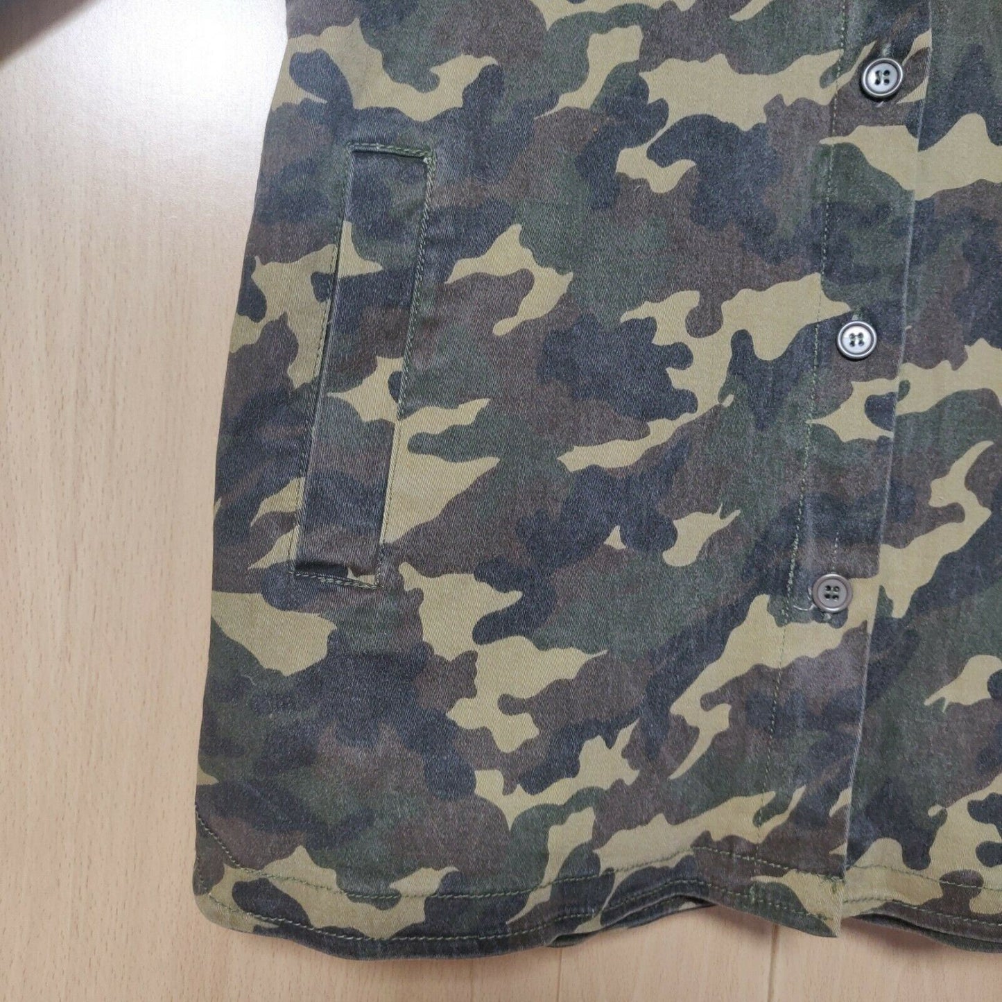 Goldenim Camo Vintage Shirt Women Size Medium