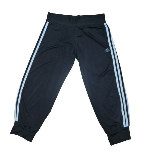 Adidas Black Capri Leggings Women Size Medium