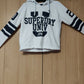 Superdry Vintage White Hoodie Women Size Small