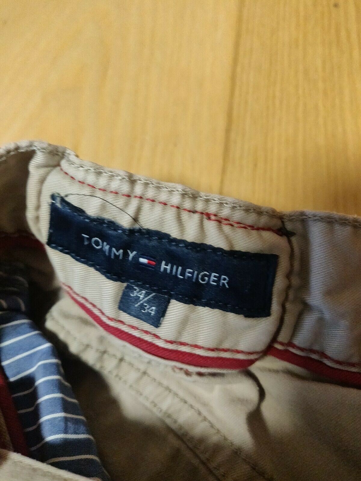 Tommy Hilfiger Beige Chinos Men Size 34W/34L