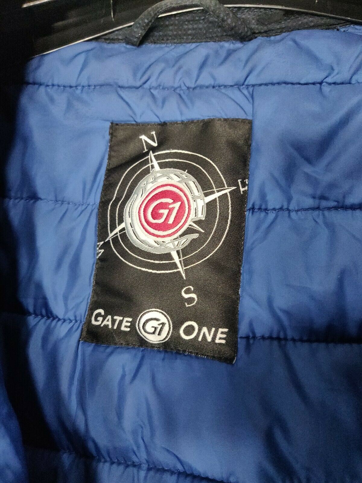 G1 Gate One Black Men Jacket Size EU 52/UK 42/XL