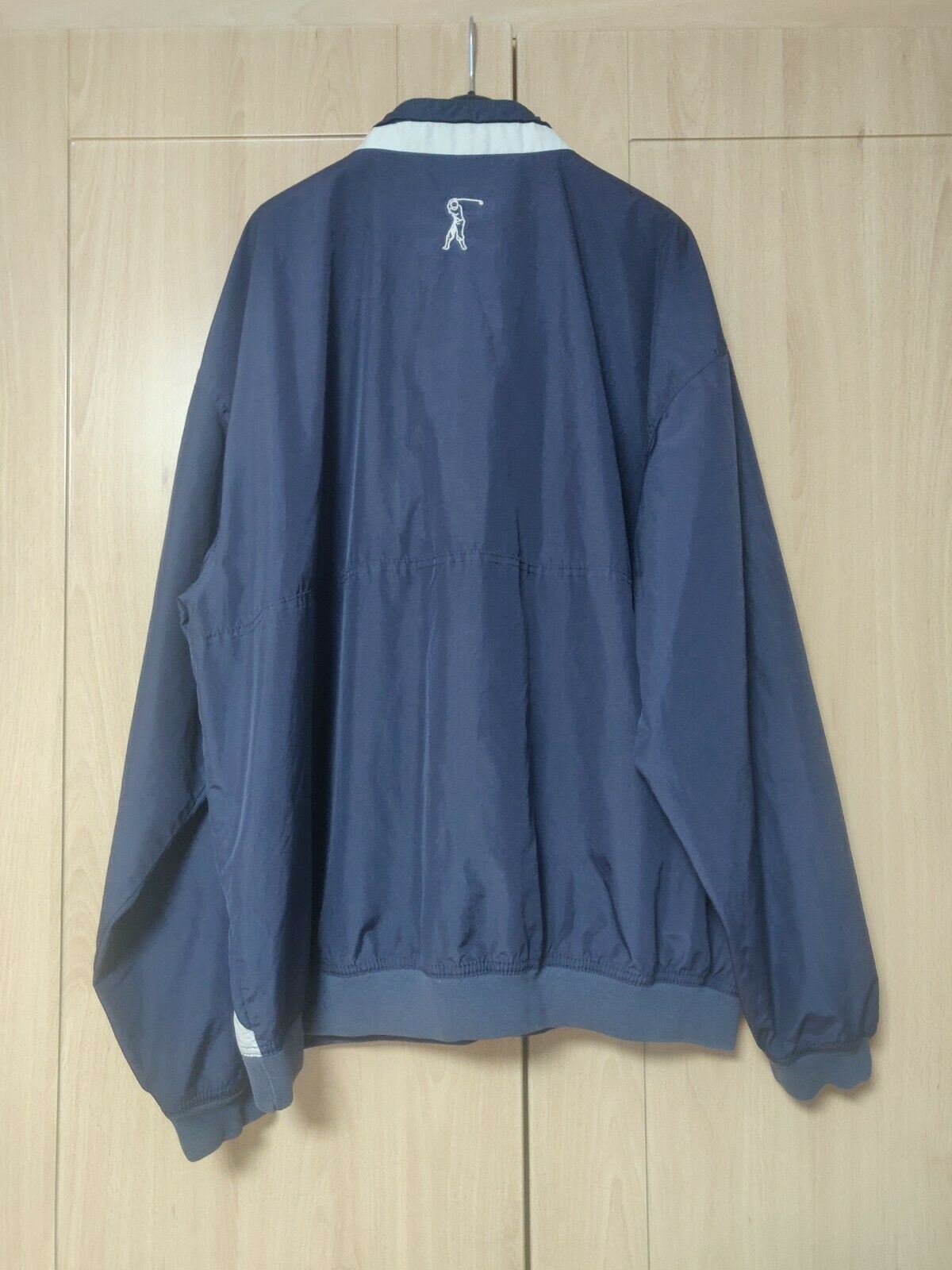 GEAR Navy Golf Windbreaker Outdoor Half-Zip Jacket Men Size XL