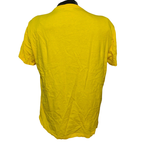 Bershka Yellow T-shirt Trouble Maker Men Size XL