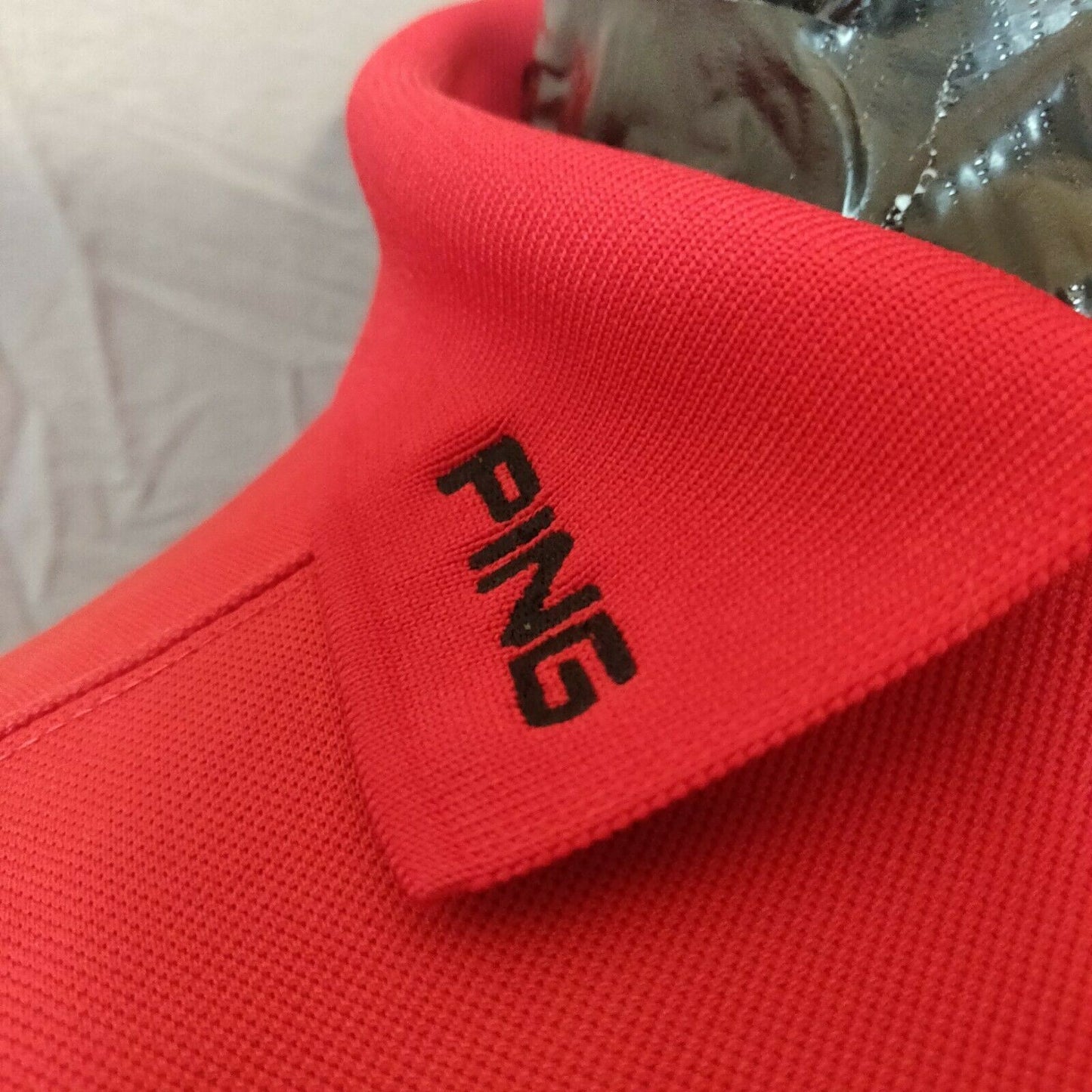PING Collection Red Golf Polo Men Size Medium