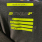 Dunlop Black Polo Regular Fit 1/4 Button Men Size Large
