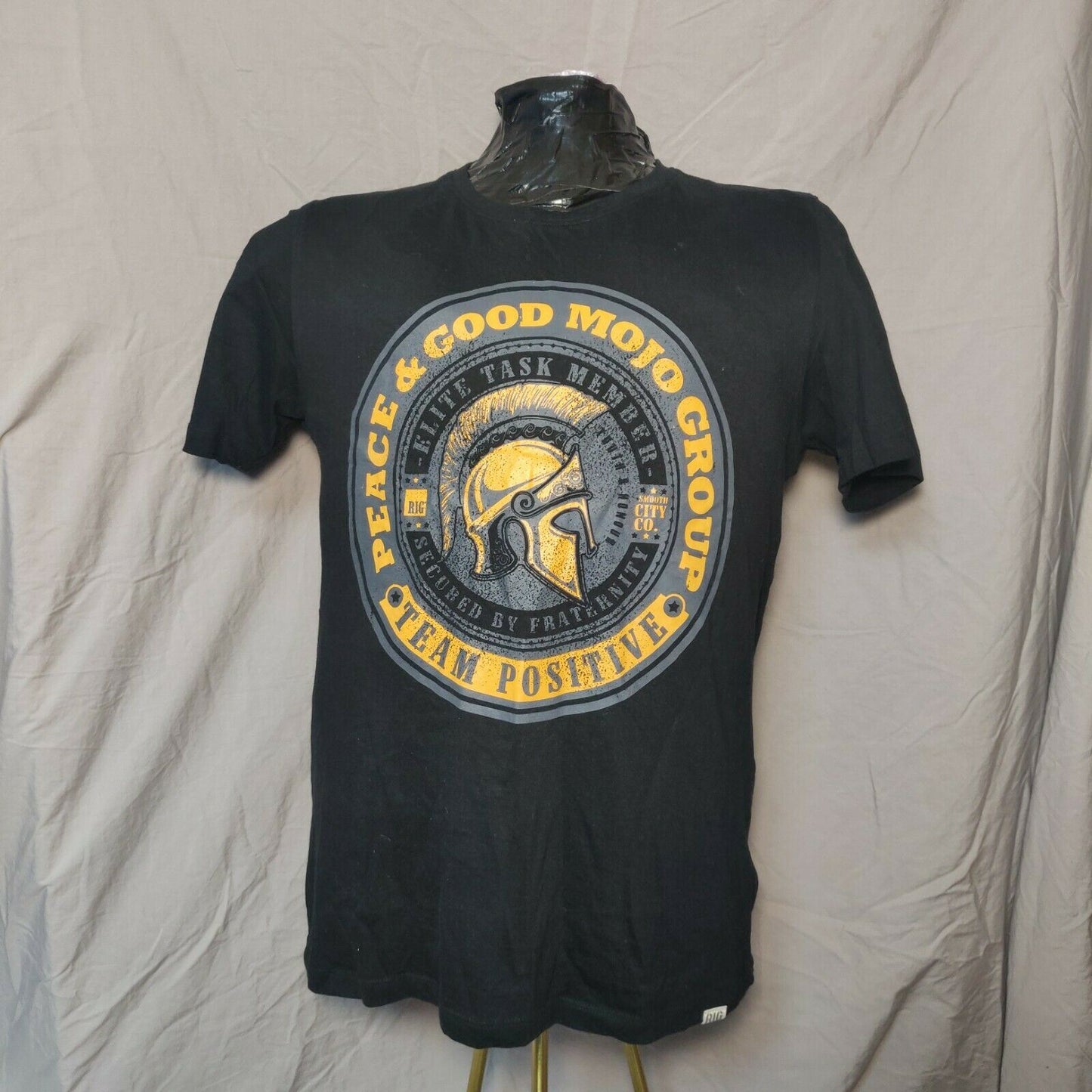 Pace & Good Mojo Group Black T-shirt Men Size Large