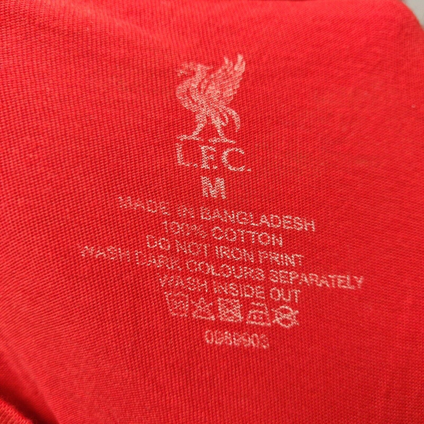 Liverpool FC Champions 2019-2020 Red T-shirt Men Size Medium