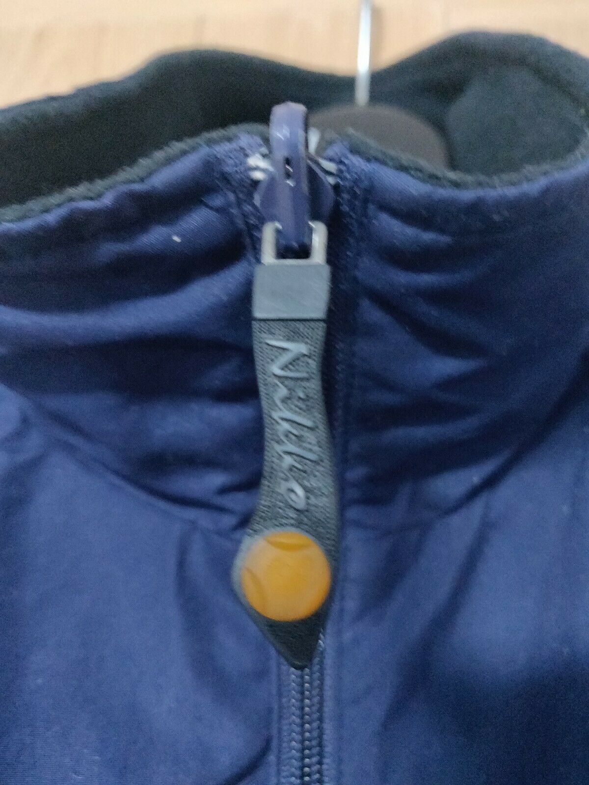 Nikko Blue Nylon Windbreaker Jacket Mens Size 6