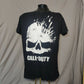 Call Of Duty Activision 2017 Black T-shirt Skull Ghost Graphic Men Size XL