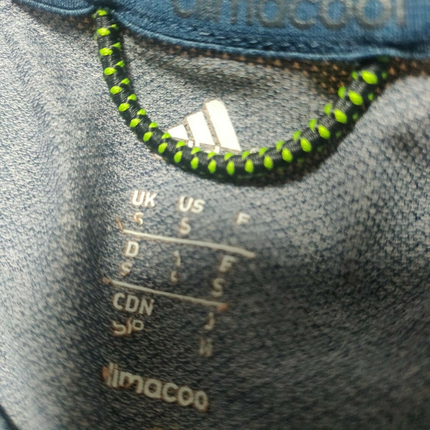 Adidas Climacool Blue T-shirt Men Size Small