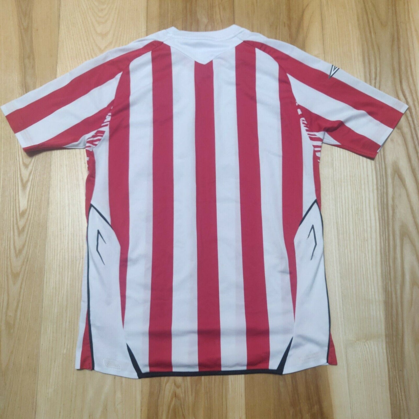 Sunderland FC 2008/09 White Red Umbro Jersey Boys Age 11-12 Years