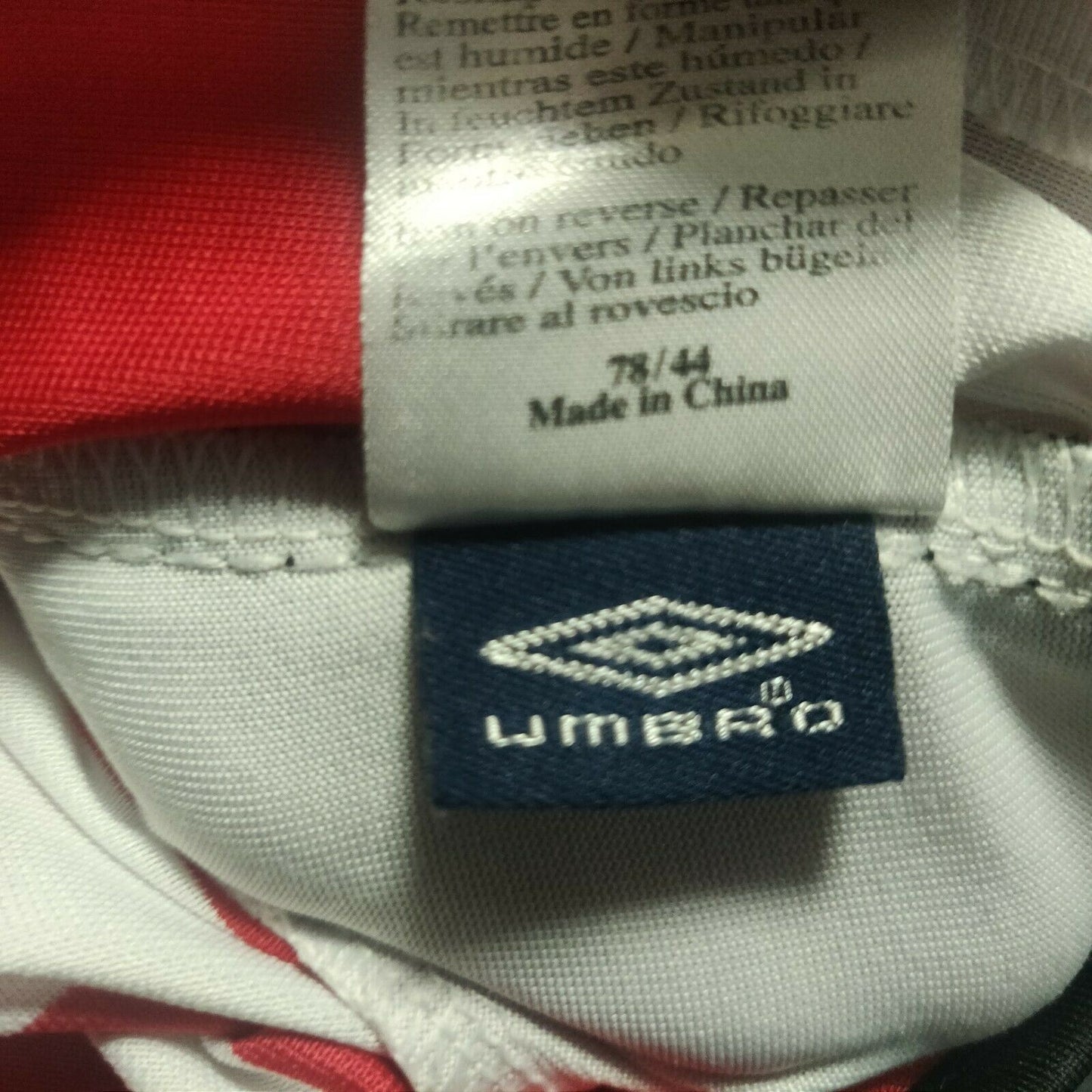 Sunderland FC 2008/09 White Red Umbro Jersey Boys Age 11-12 Years