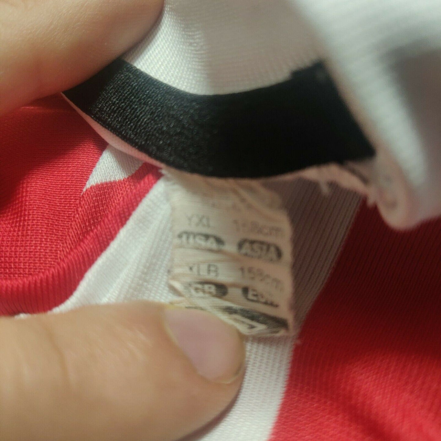 Sunderland FC 2008/09 White Red Umbro Jersey Boys Age 11-12 Years