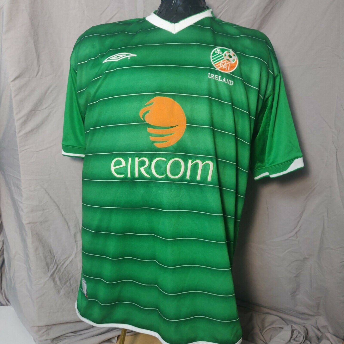 Ireland FC 2003 Green Umbro Jersey Men Size XL