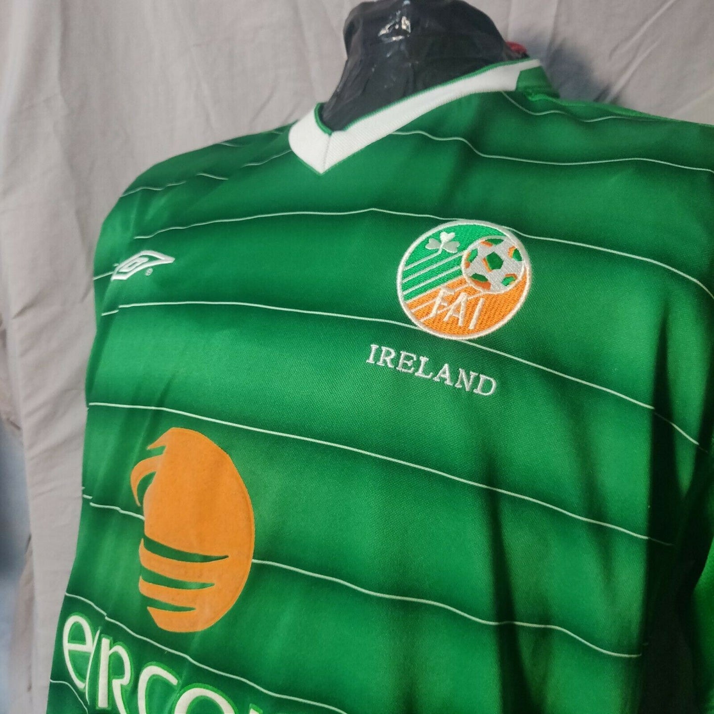 Ireland FC 2003 Green Umbro Jersey Men Size XL