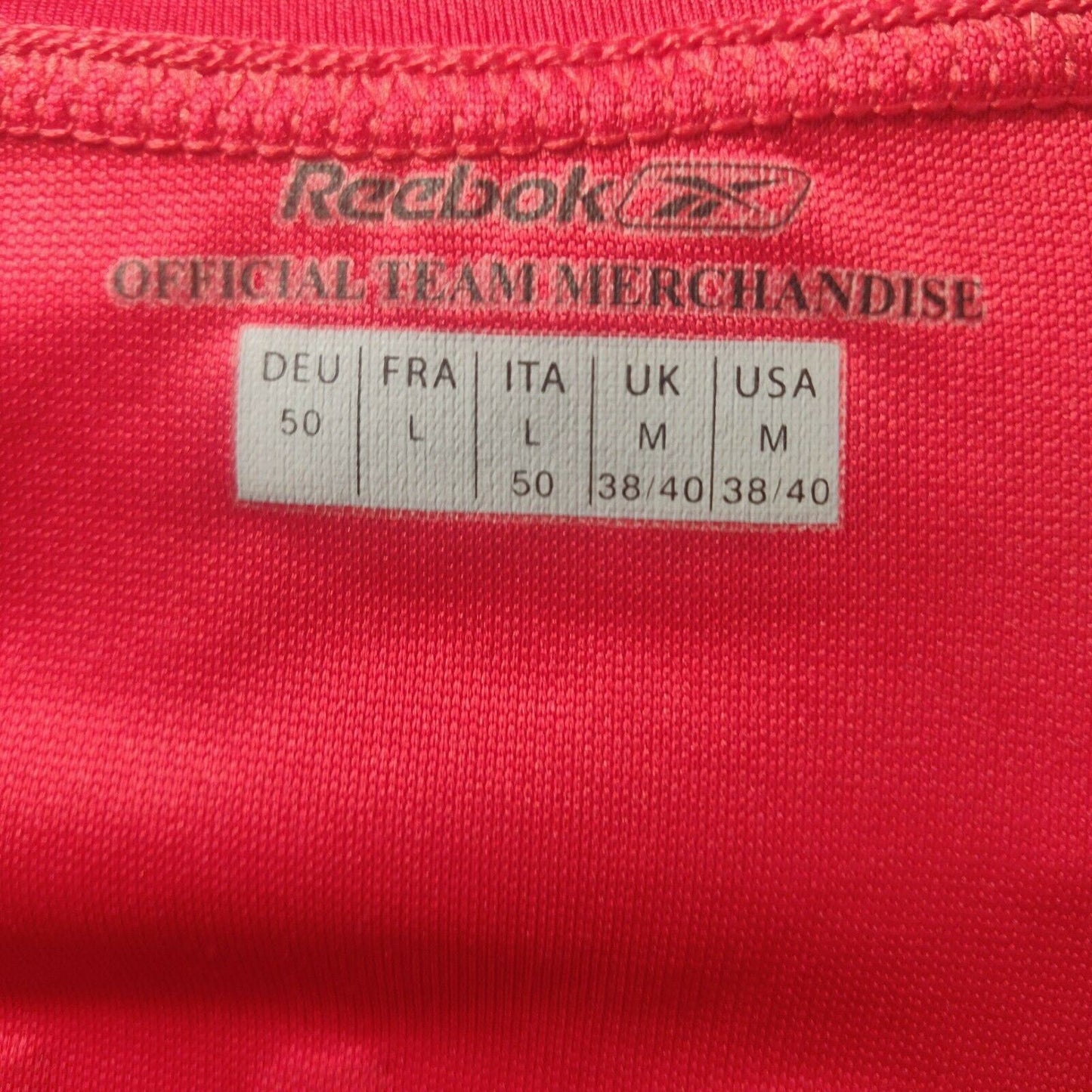 Liverpool FC 2005/06 Red Reebok Alonso Jersey Men Size Medium