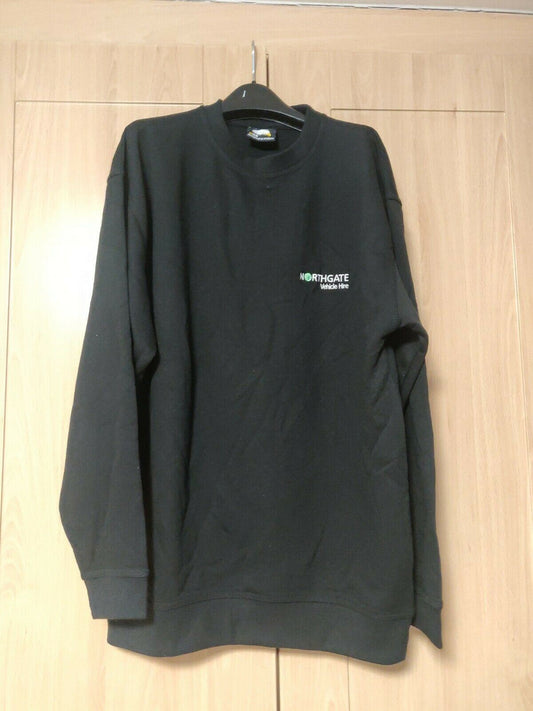 ORN Black Sweatshirt Long Sleeve Jumper Men Size Large