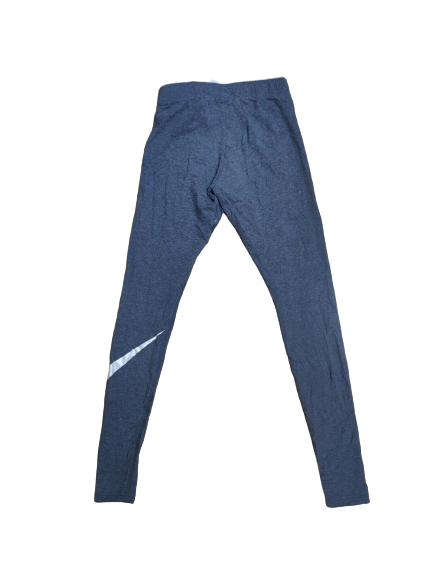 Nike Vintage Grey Leggings Sweatpants Women Size XS