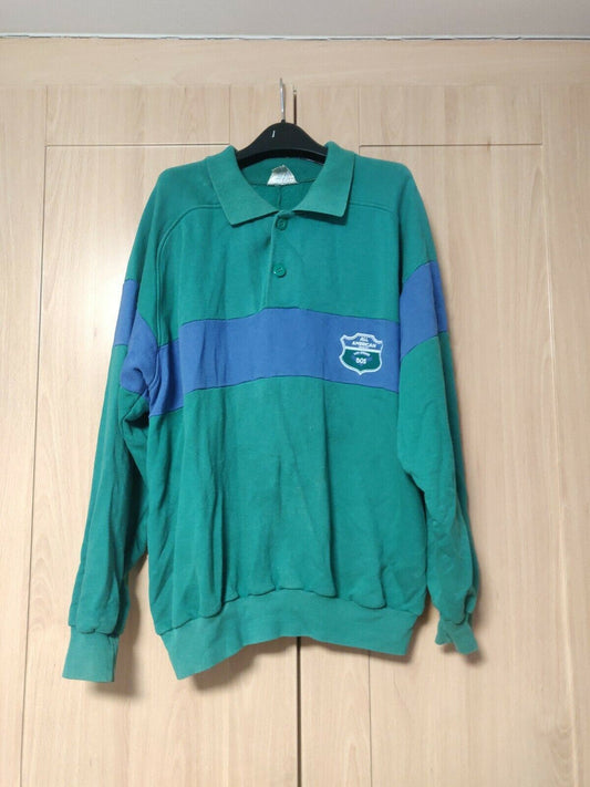 Levi Strauss 501 Vintage Green Sweatshirt Long Sleeve Men Size Large