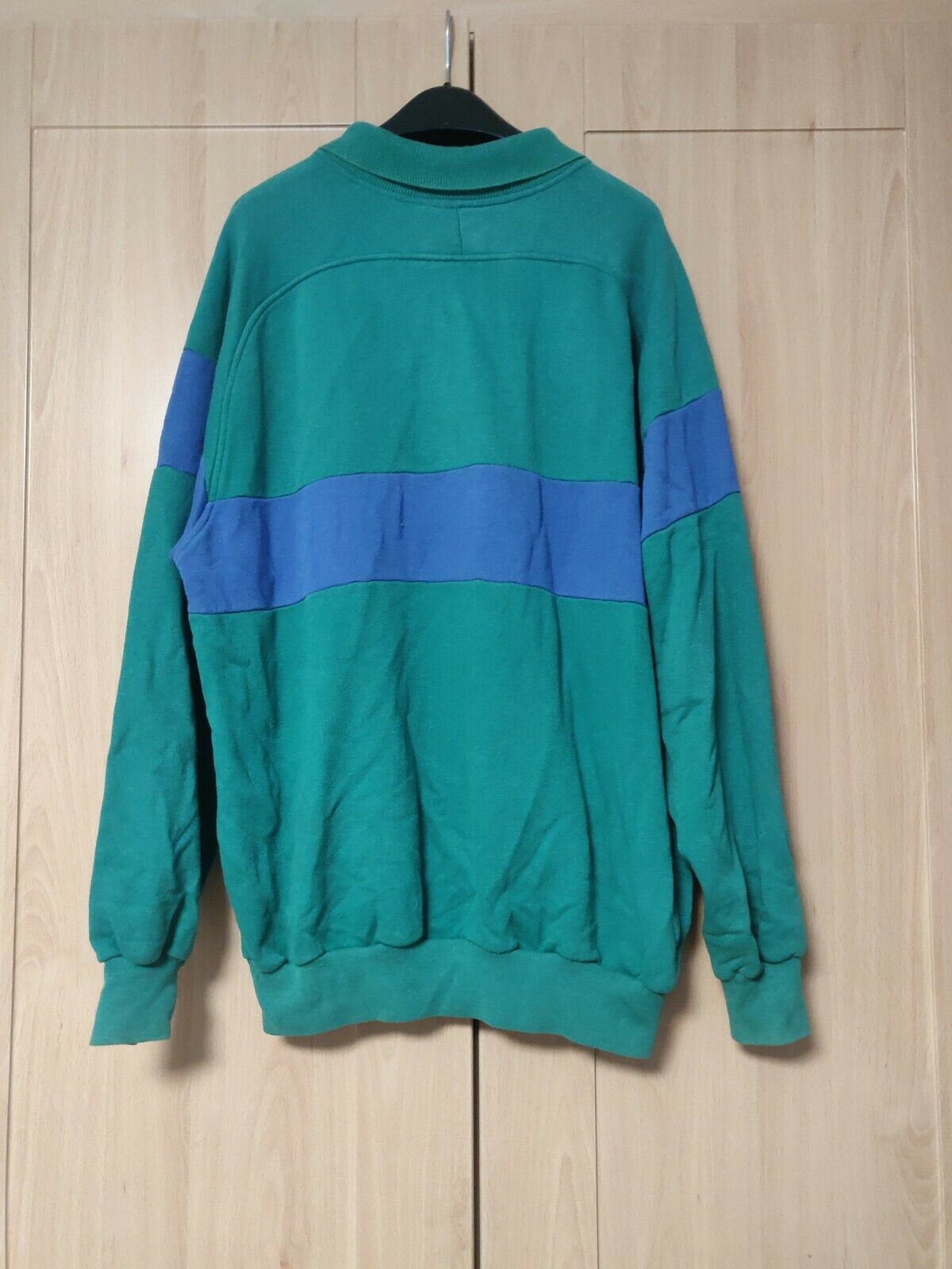 Levi Strauss 501 Vintage Green Sweatshirt Long Sleeve Men Size Large
