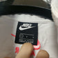 Nike White/Grey Sweatshirt Jumper Half-Zip Men Size Large