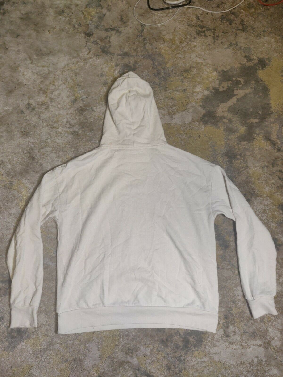 Disney White Mickey Mouse Hoodie Pullover Women Size Medium