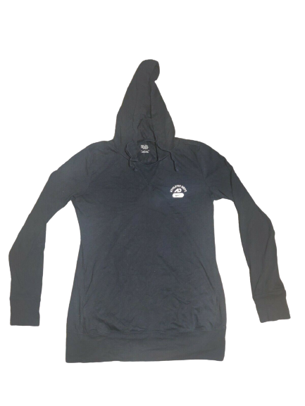 Nike Athletic Dept Vintage Black Hoodie Sweatshirt Long Sleeve Men Size Large