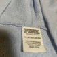 Pink Victoria Secret London Blue Cropped Hoodie Sweatshirt Women Size XS