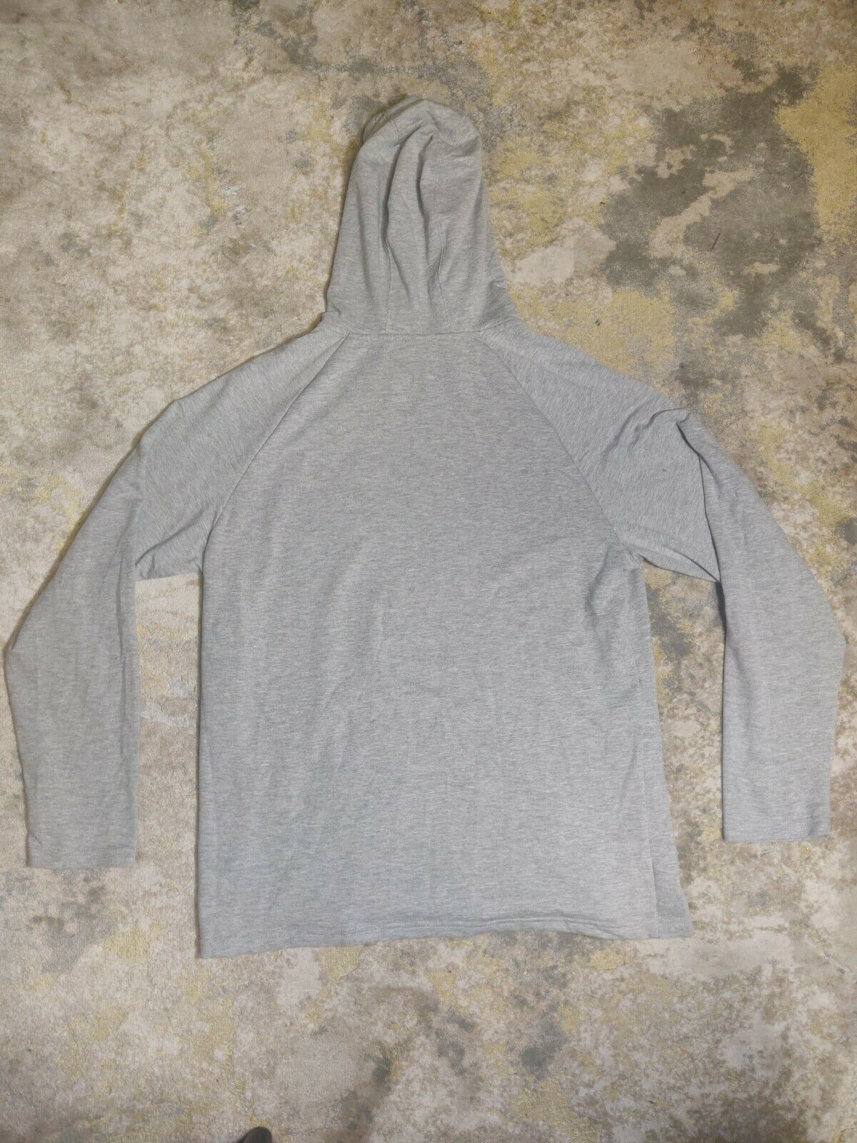 Everlast Grey Full Zip Hoodie Long Sleeve Pullover Men Size XL