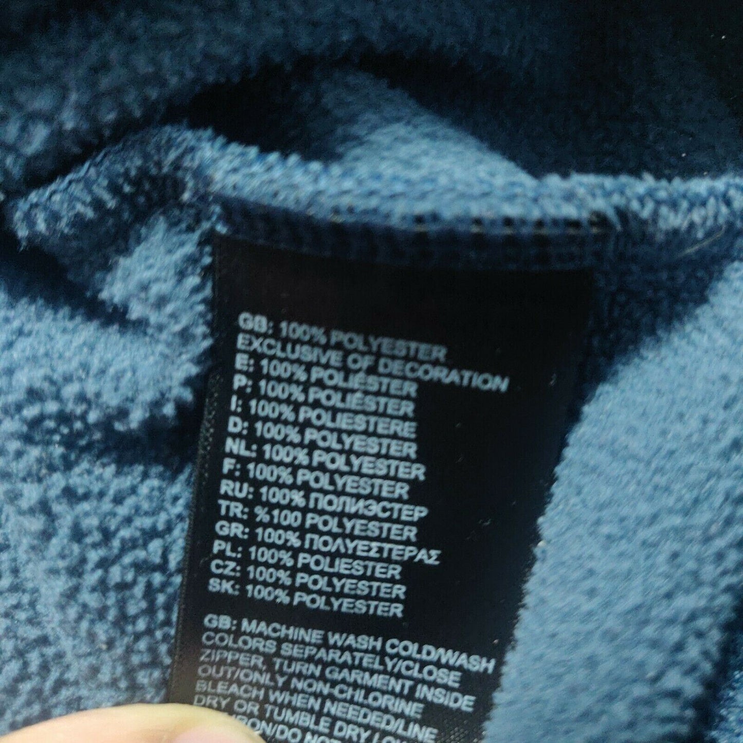 The North Face Blue Pullover Hoodie Boys Size XL