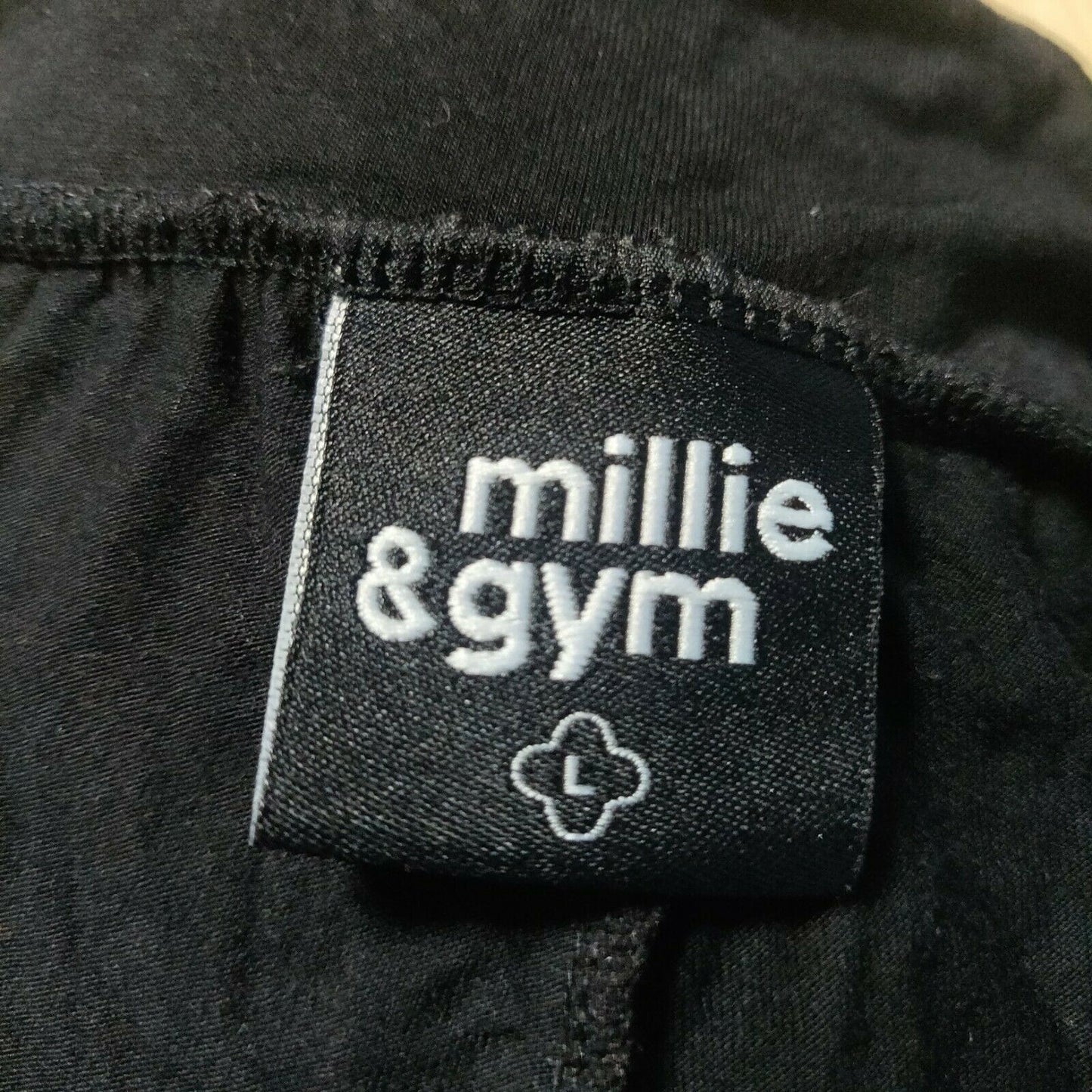 Millie & Gym Black Leggings Women Size Large