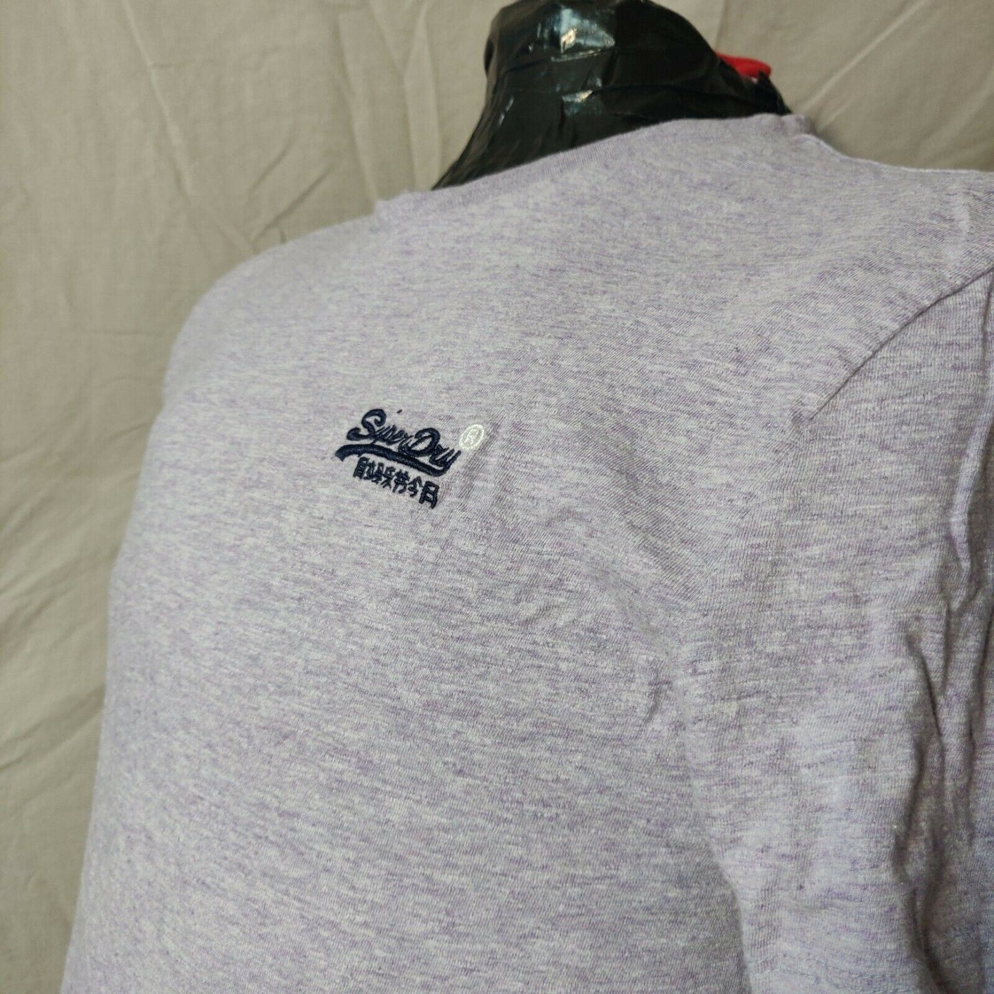 Superdry The Orange Label Grey T-shirt Short Sleeve Men Size XL