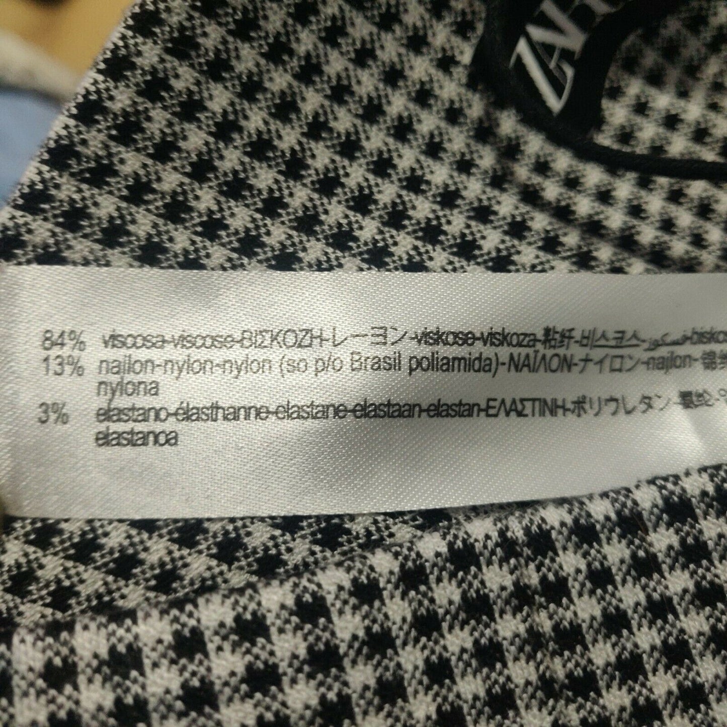 Zara Grey Plaid Pants Trousers Women Size XS