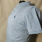Polo Ralph Lauren Blue Polo Shirt Short Sleeve 1/4 Button Men Size Medium