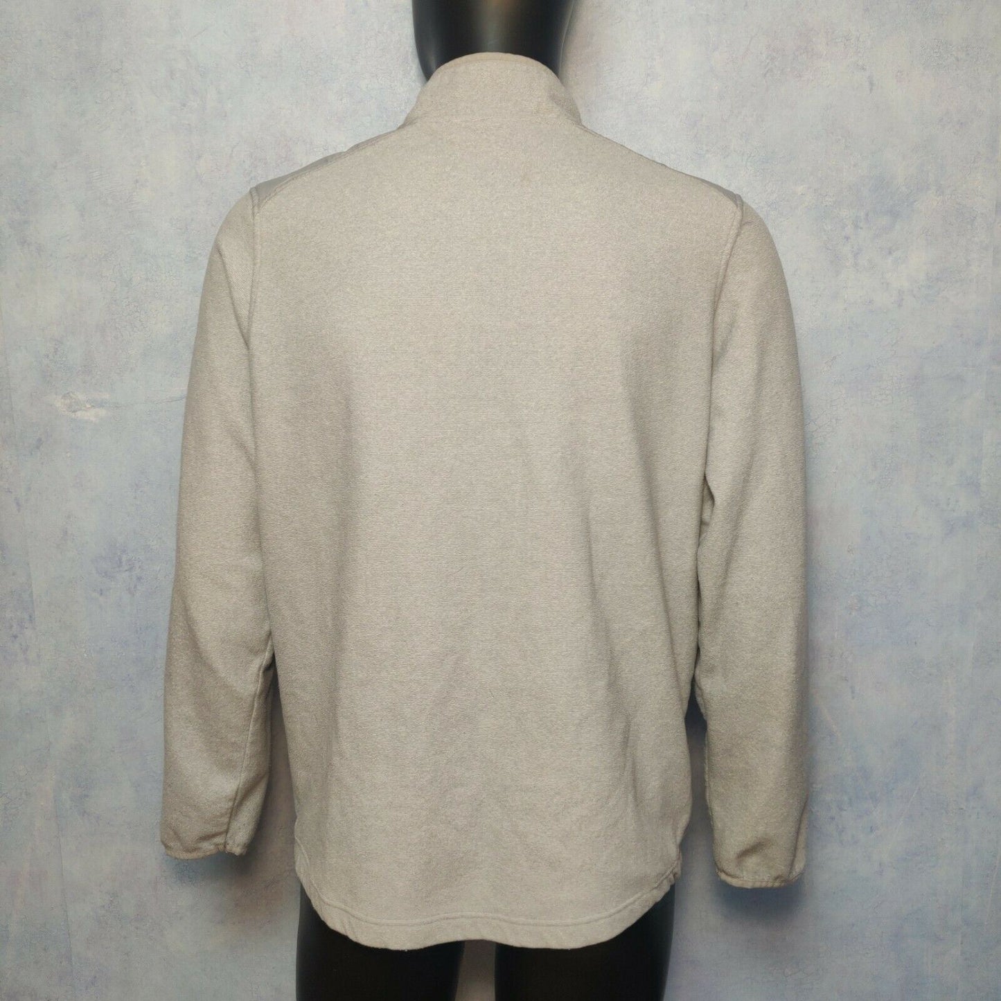 Under Armour Coldgear Grey Loose Sweatshirt 1/4 Zip Men Size Medium