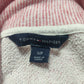 Tommy Hilfiger Red High Neck Sweatshirt Long Sleeve Women Size Small