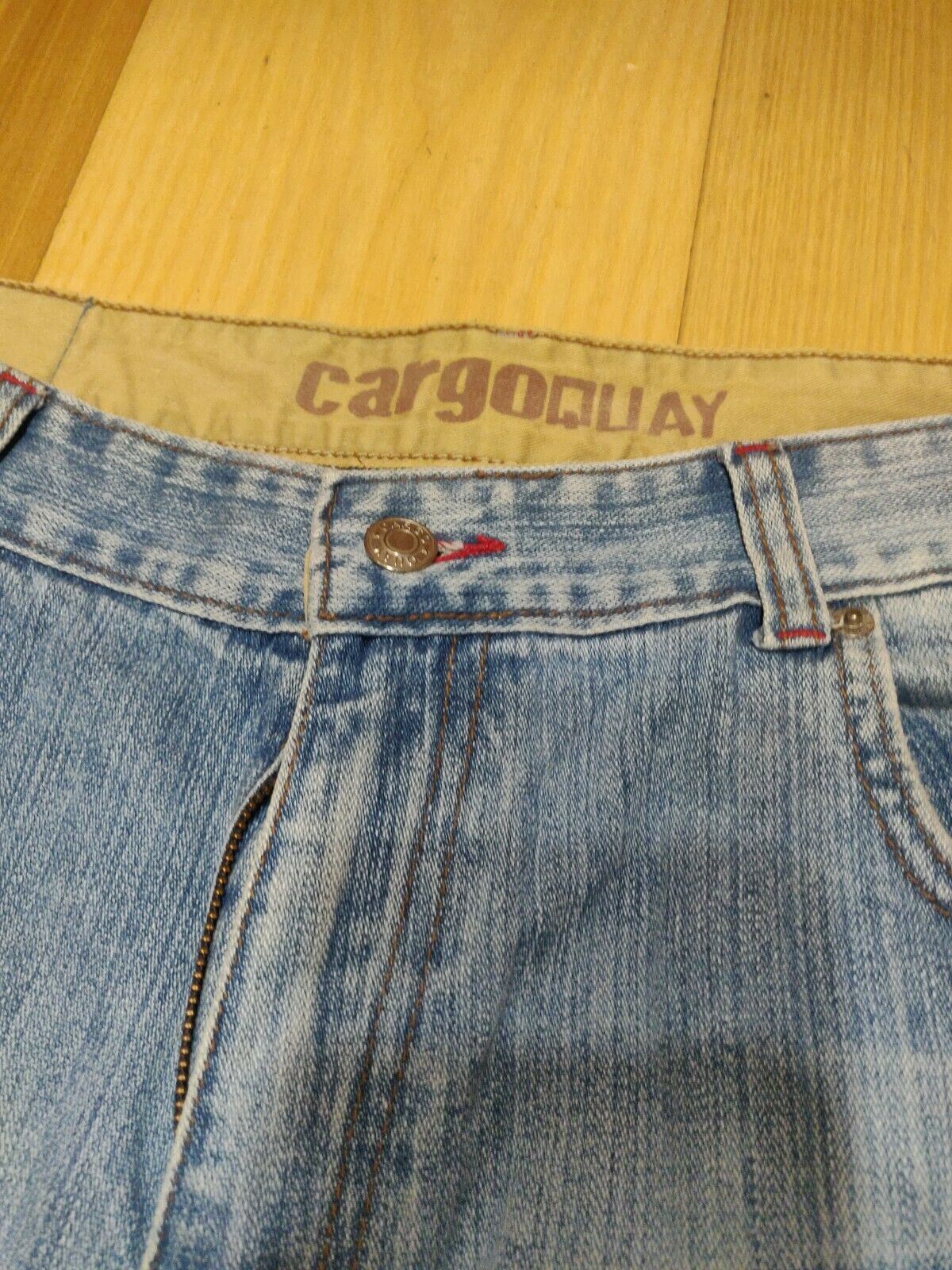 Cargo Quay Blue Denim Jeans Size 36W/33L